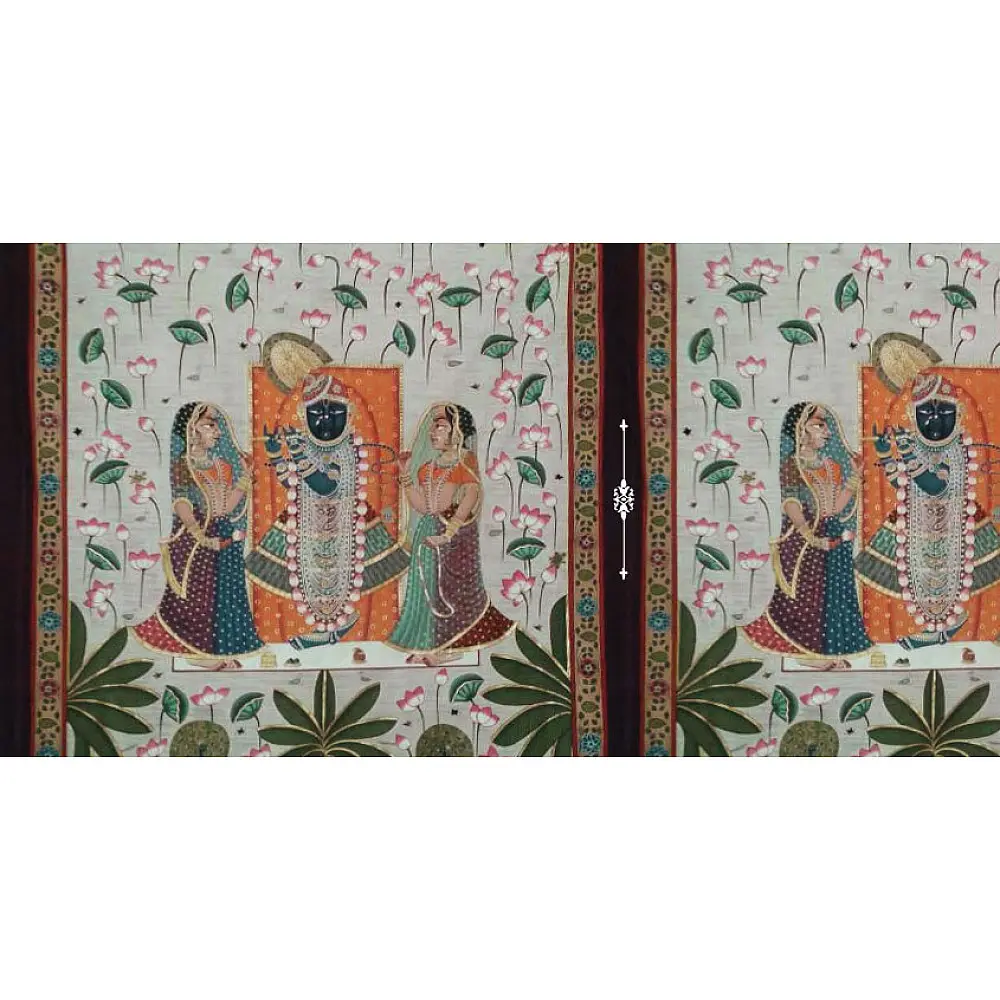 Traditional Pichwai Painting Murlidhar 